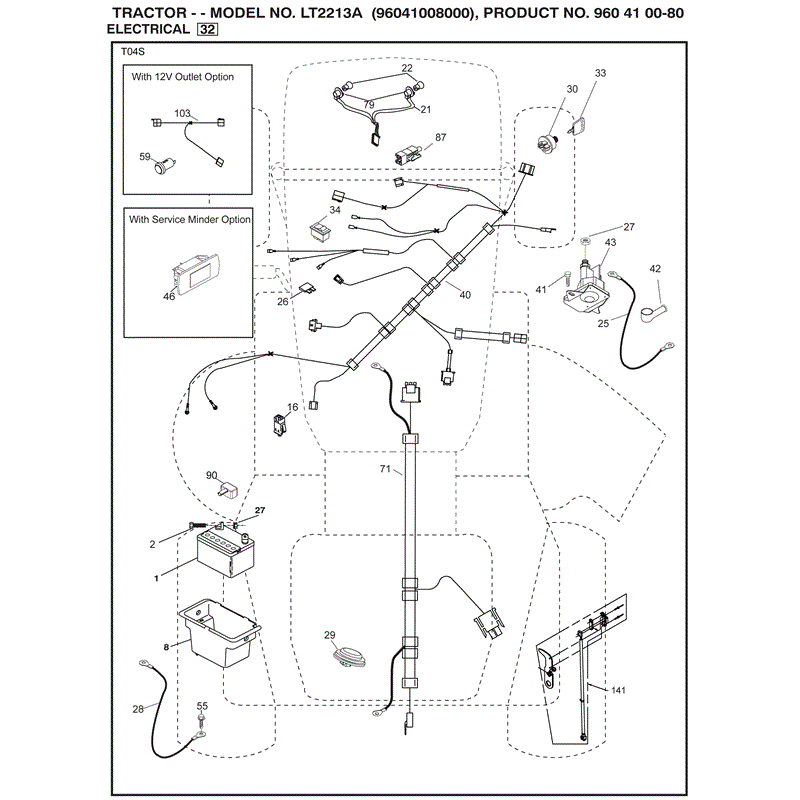 Jonsered LT2213 A (2009) Parts Diagram, Page 3