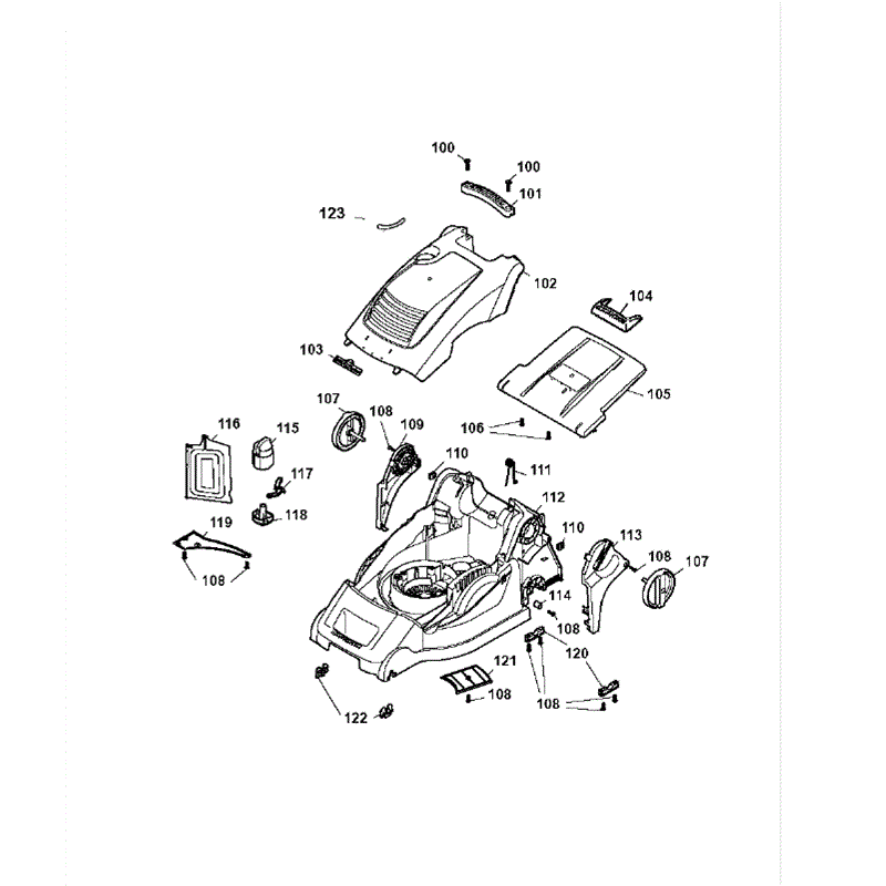 Wolf Power Edition 40E (4980000 B 2009) Parts Diagram, Page 2