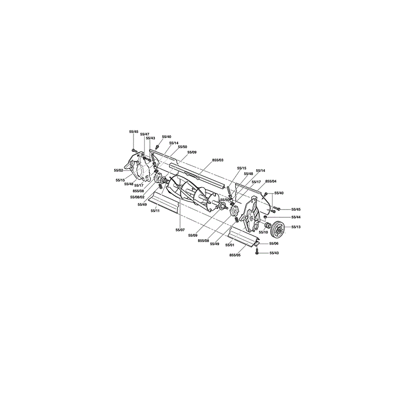 Qualcast Classic 43S (F016306542) Parts Diagram, Page 5