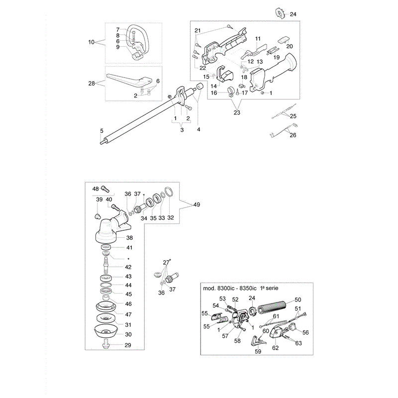 Efco 8350IC (2008) Parts Diagram, Page 3