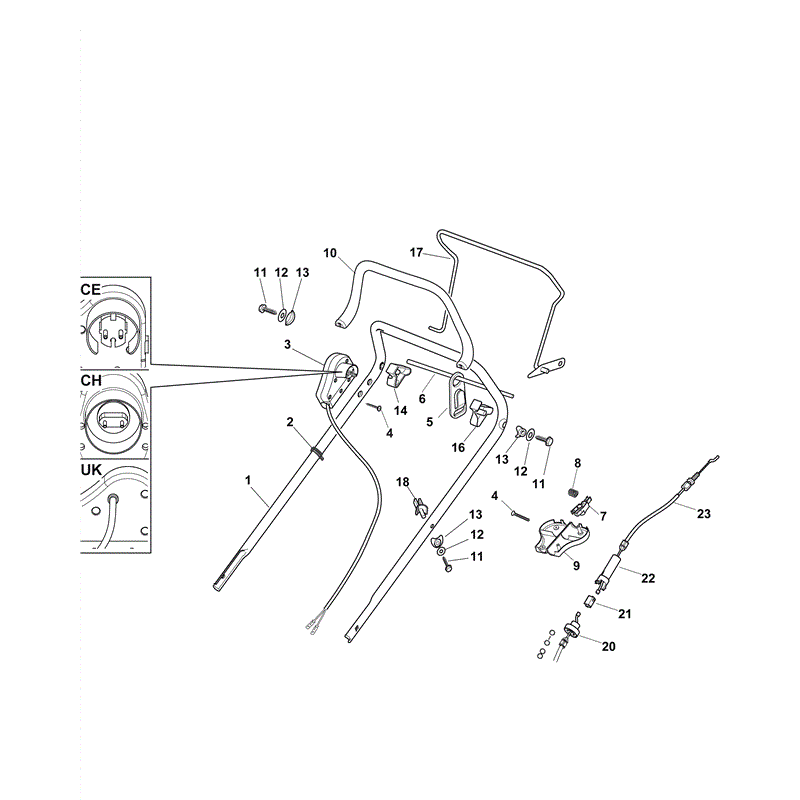 Mountfield EL4800PD-BW (2011) Parts Diagram, Page 4