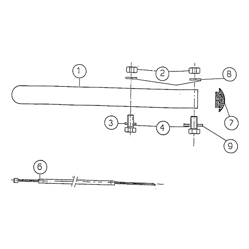 Bertolini 208 (208) Parts Diagram, Bumper (HONDA GX160)