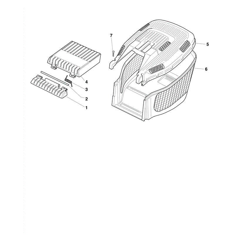 Mountfield HP454 (V35 150cc) (2010) Parts Diagram, Page 7
