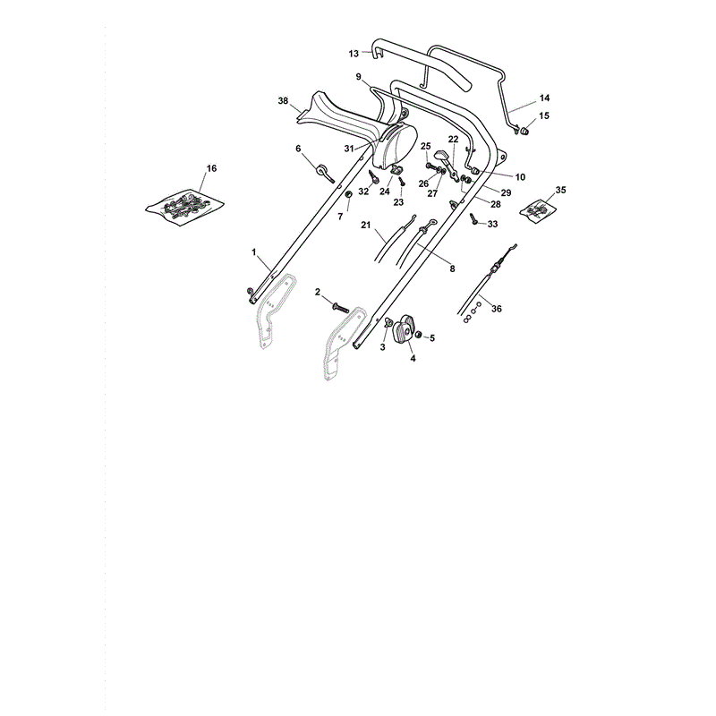 Castel / Twincut / Lawnking XA55MBSE (2011) Parts Diagram, Page 7