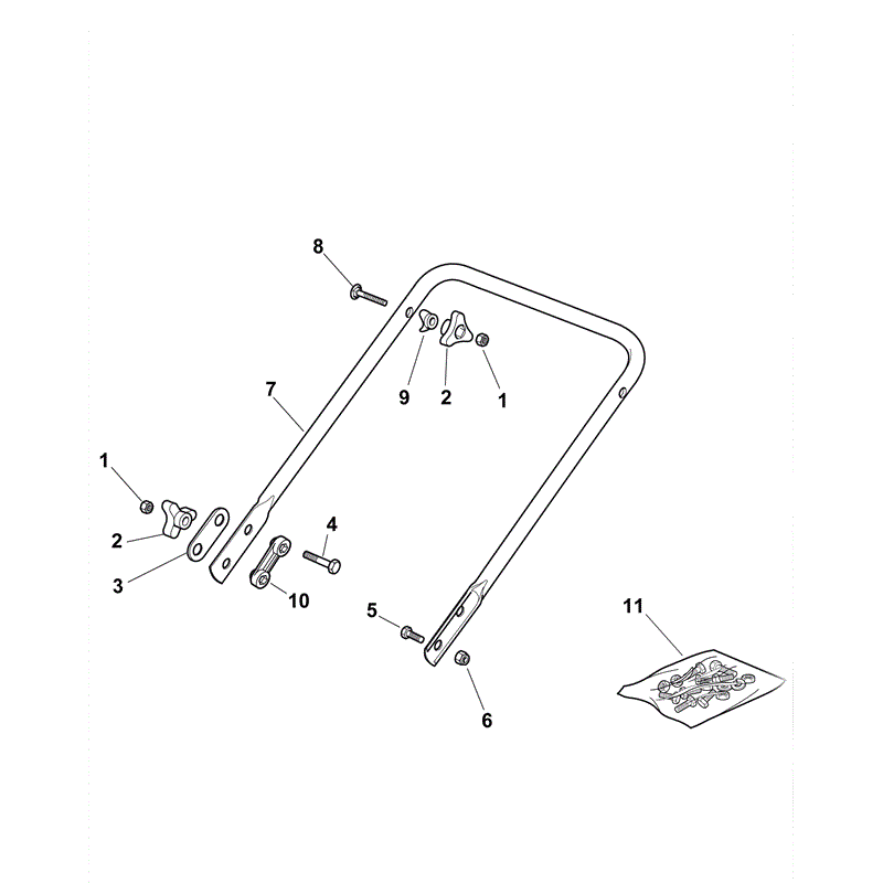 Mountfield EL4800 HP (2011) Parts Diagram, Page 2