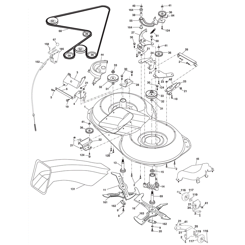 McCulloch M155-107HRB (96061012304 - (2010)) Parts Diagram, Page 10