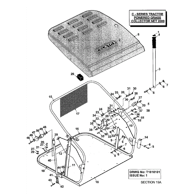 Countax C Series MK 1-2 Before 2000 Lawn Tractor  (Before 2000) Parts Diagram, P.G.C. Net Feb. 02 - May 02