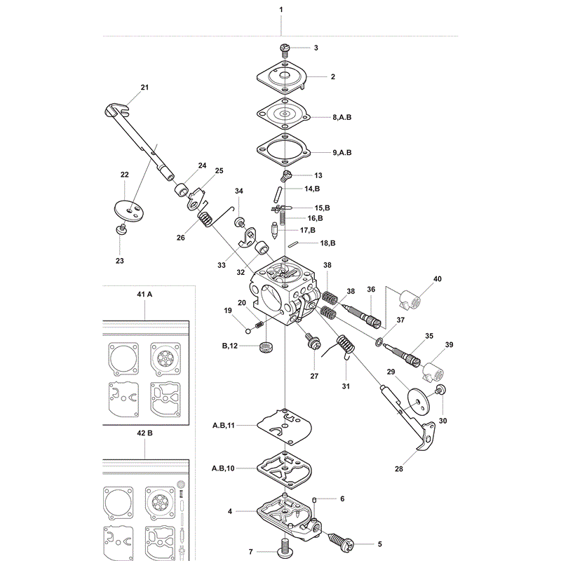 Husqvarna  326 (2009) Parts Diagram, Page 19