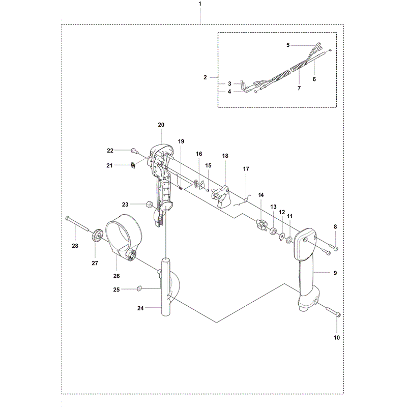 Husqvarna  380BFS (2009) Parts Diagram, Page 2
