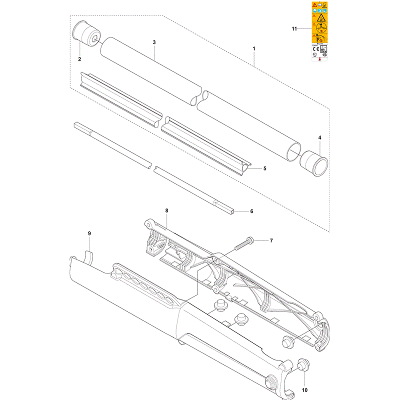 Husqvarna  241R (2009) Parts Diagram, Page 2