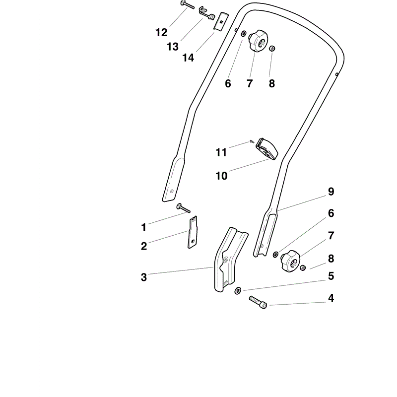 Mountfield SP555 (Honda GCV160) (2010) Parts Diagram, Page 3