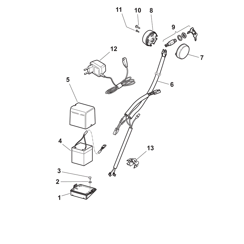 Mountfield SP533 (RM55 160cc OHV) (2012) Parts Diagram, Page 6