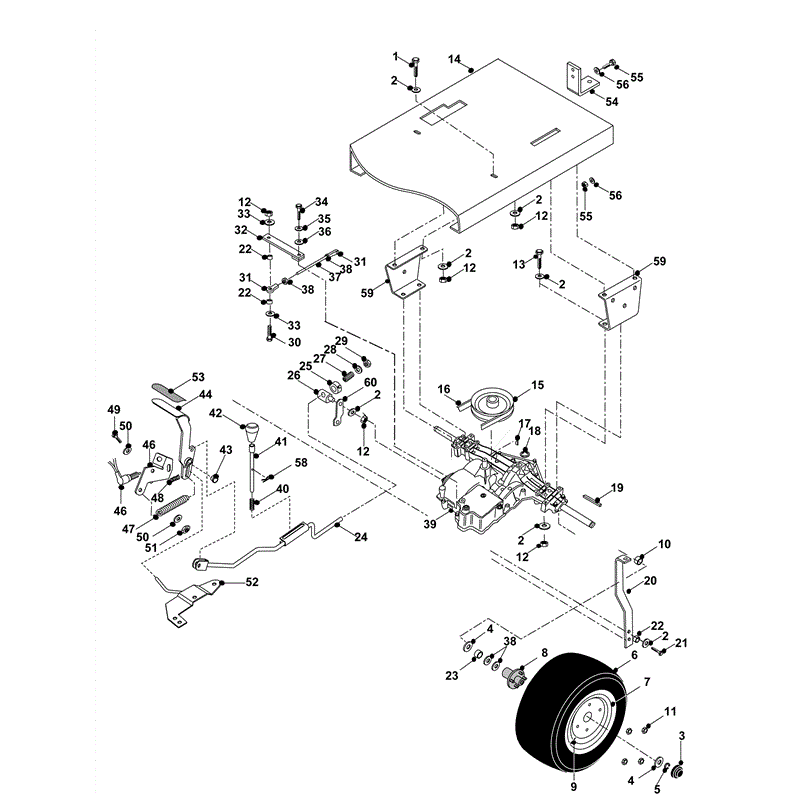 Westwood 2007 Models  (2007) Parts Diagram, Manual Transaxle Assembly
