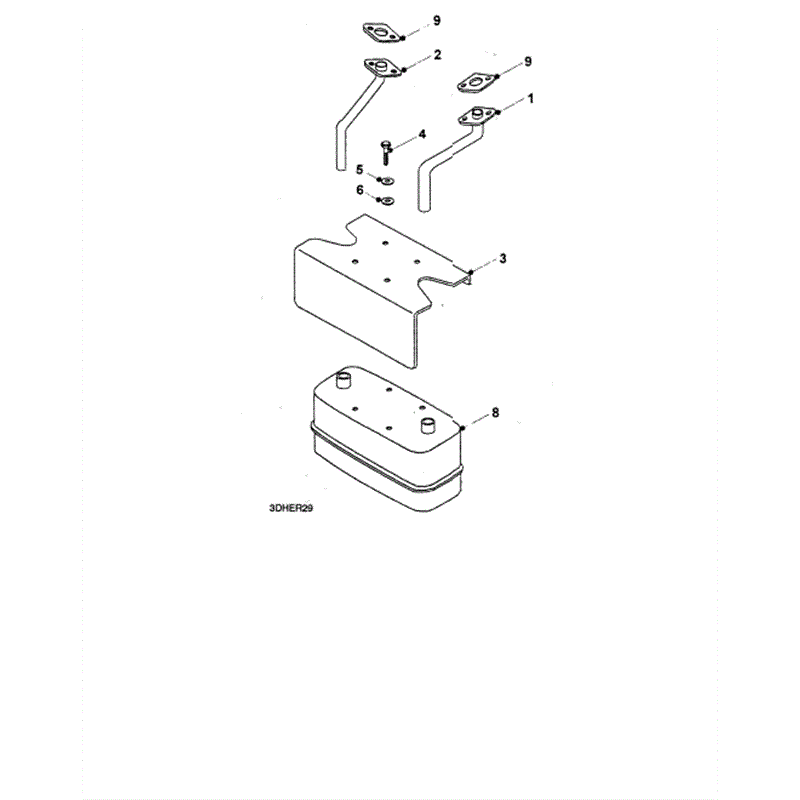 Hayter 16/42 (H1642) Parts Diagram, PTO Tranmission Assy