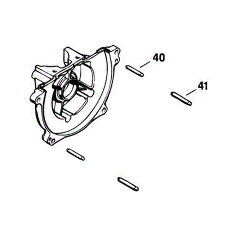 Stihl HS 60 Petrol Hedgetrimmer (HS60) Parts Diagram, A_-Crankcase