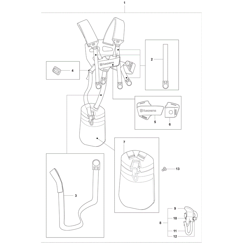 Husqvarna  326 (2009) Parts Diagram, Page 23