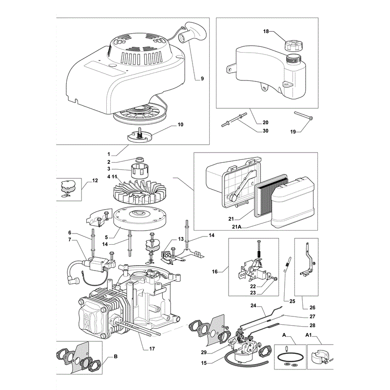 Mountfield S464PD (2012) Parts Diagram, Page 11