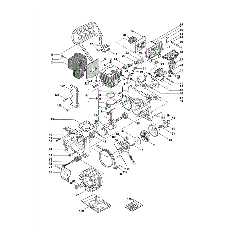 Stiga SP510 (2009) Parts Diagram, Page 2