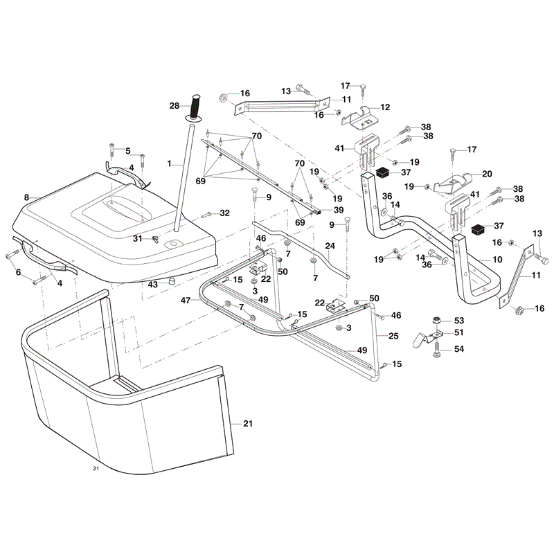 McCulloch M155-107HRB (96061031500 - (2010)) Parts Diagram, Page 9