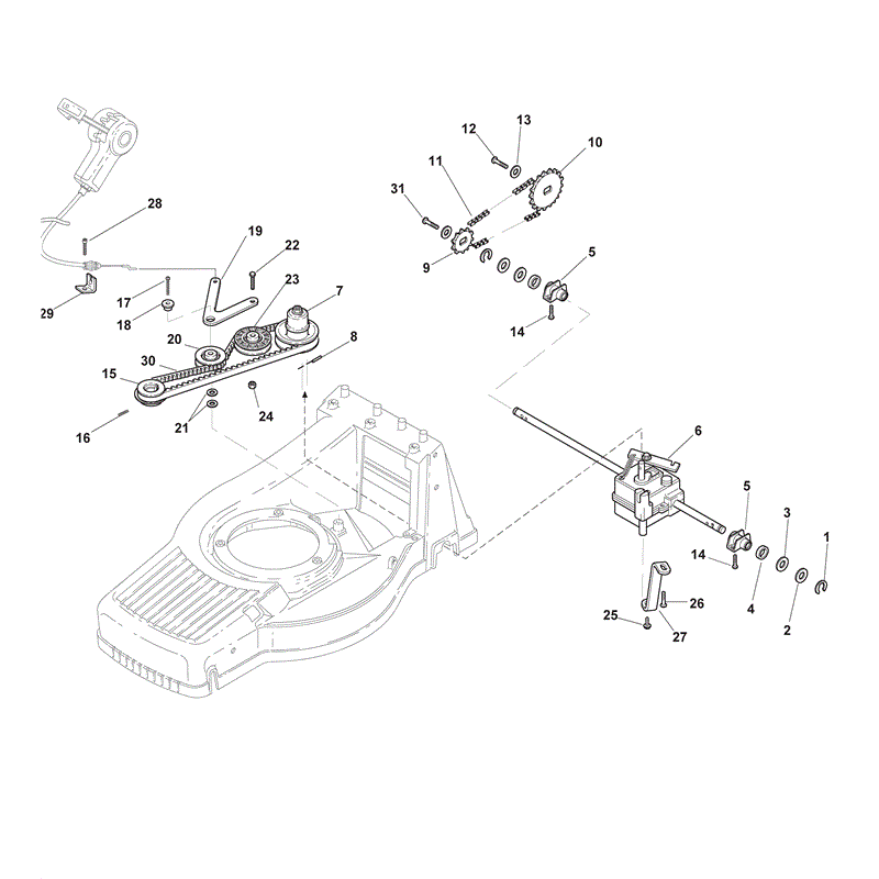 Mountfield SP555R (2011) Parts Diagram, Page 3