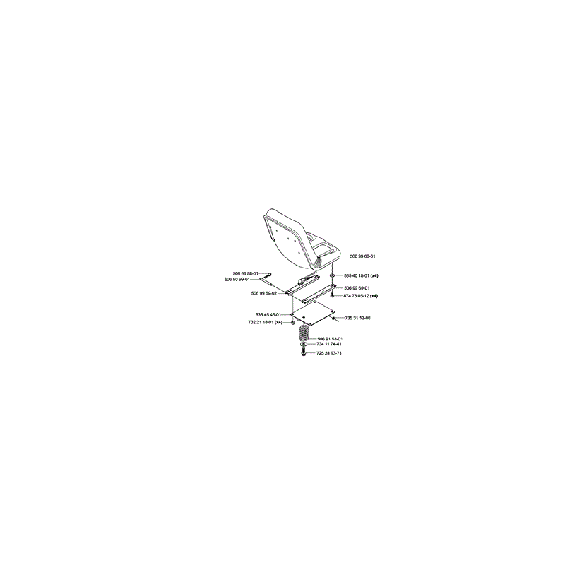 Husqvarna  Rider 15 V2 (2004) Parts Diagram, Page 1