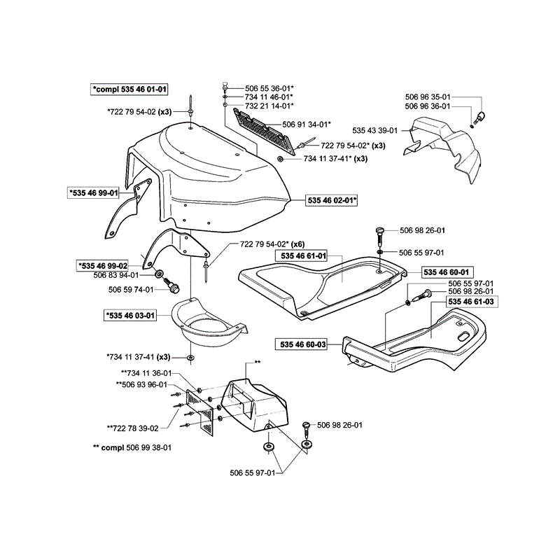 Husqvarna  Rider 15 V2 (2004) Parts Diagram, Page 2