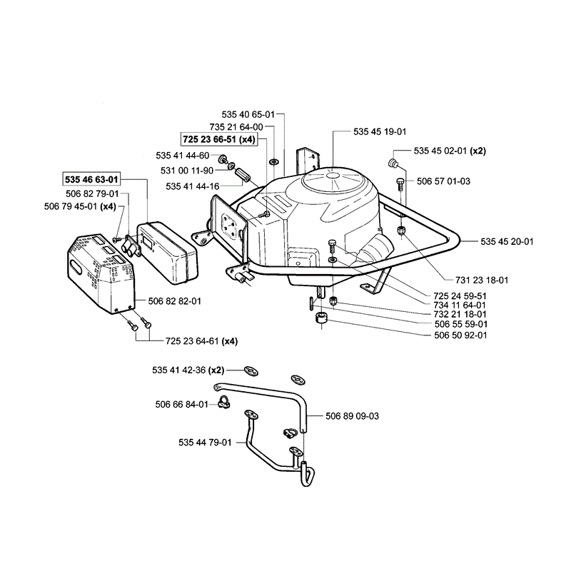 Husqvarna  Rider 15 V2 (2004) Parts Diagram, Page 3