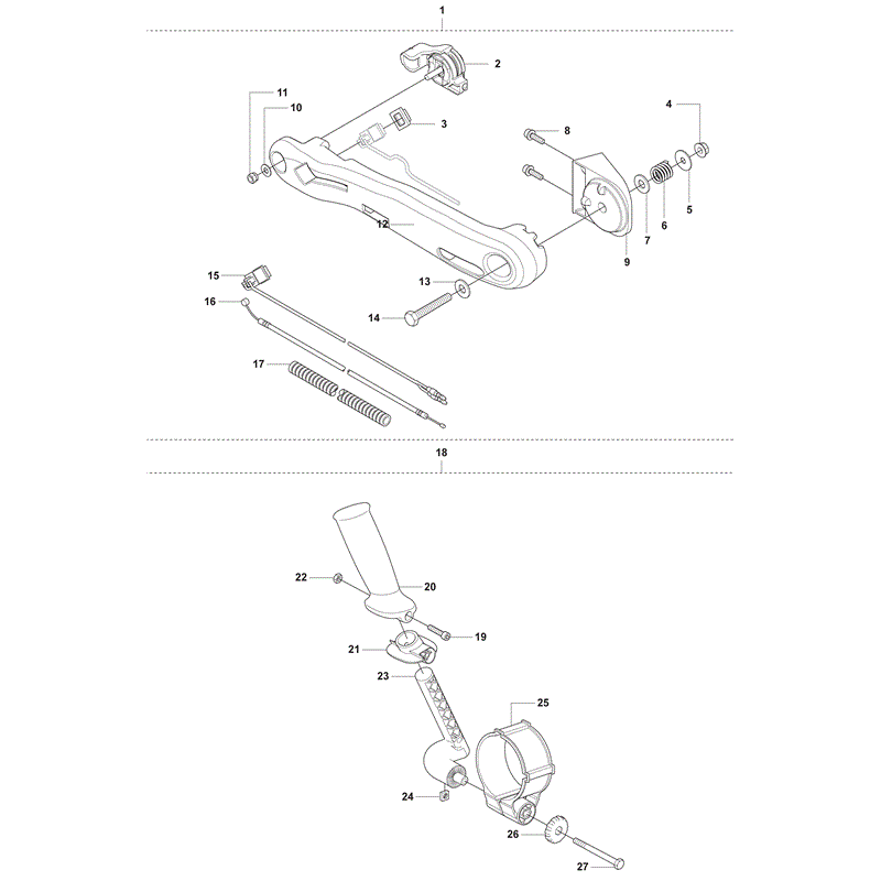Husqvarna 180BF Back Pack Blower  (2008) Parts Diagram, Page 3