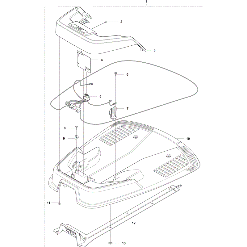 Flymo Robotic Lawnmower 1200R (5818466-01) Parts Diagram, Page 5