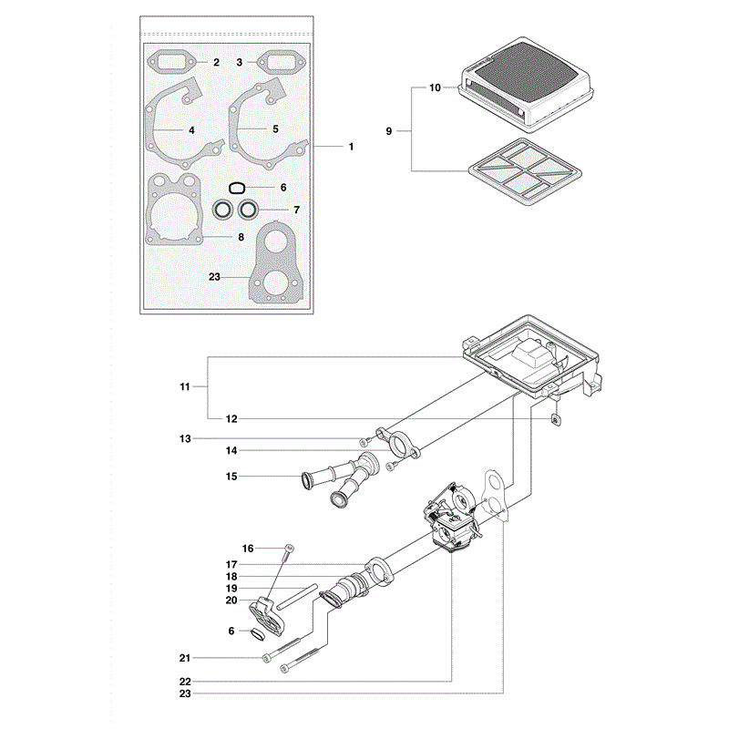 Husqvarna  K750 (2009) Parts Diagram, Page 12
