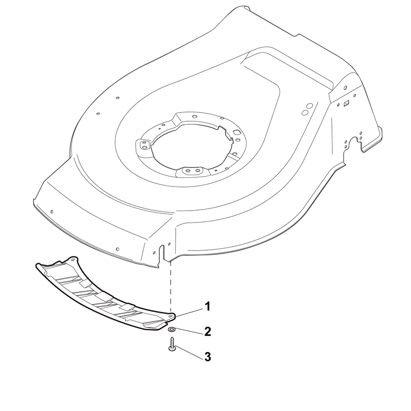 Mountfield HP465R Petrol Rotary Roller Mower (2012) Parts Diagram, Page 2