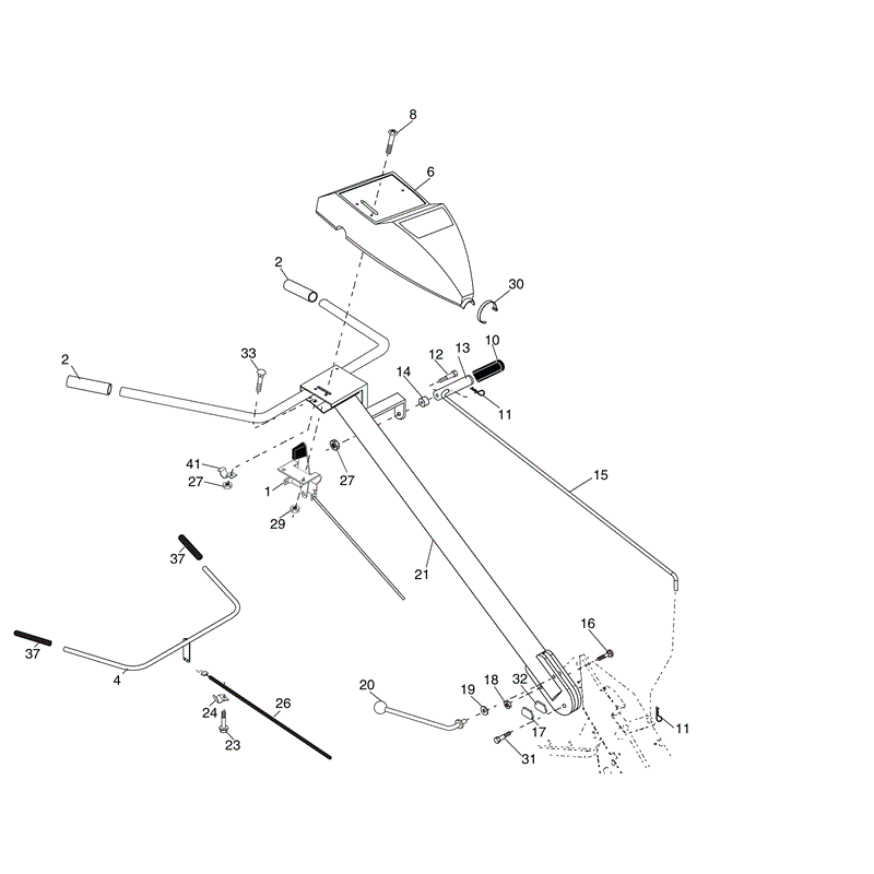 Husqvarna  CRT81 (2008) Parts Diagram, Page 1