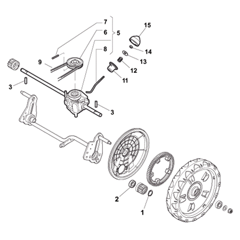 Mountfield S460PD (2010) Parts Diagram, Page 6