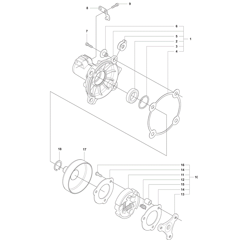 Husqvarna  555FX (2011) Parts Diagram, Page 9