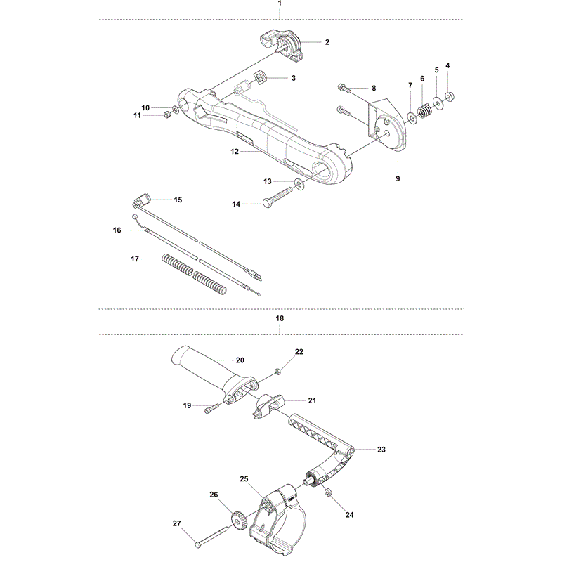 Husqvarna  350BT (2009) Parts Diagram, Page 3