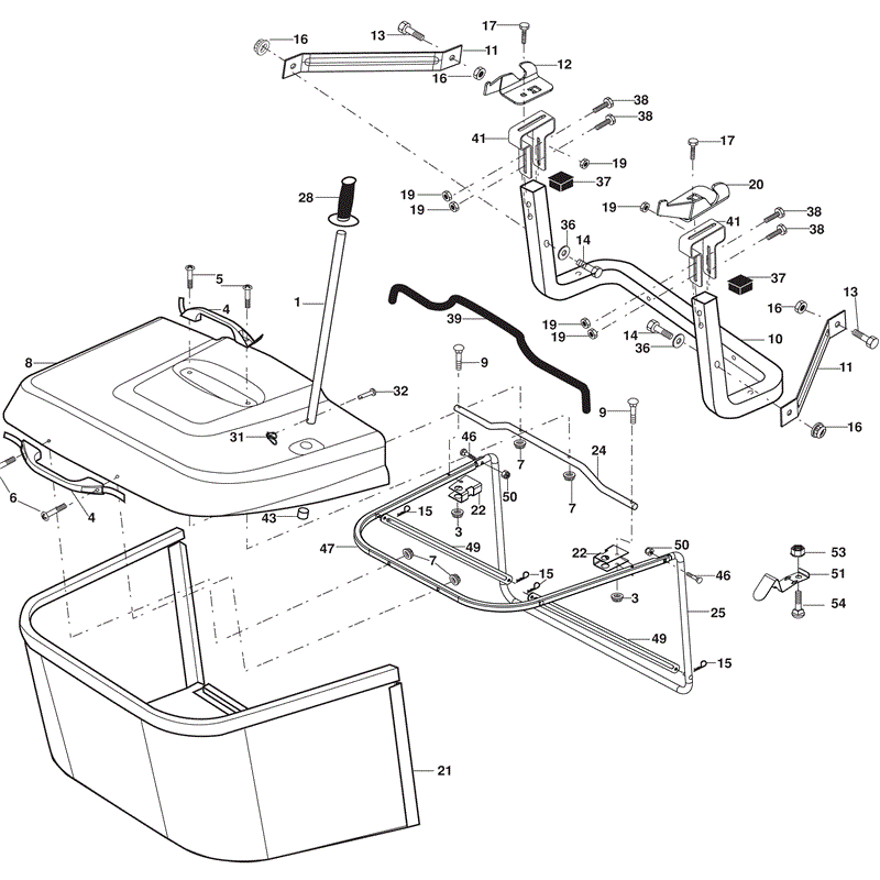 McCulloch M155-107HRB (96061010004 - (2010)) Parts Diagram, Page 11