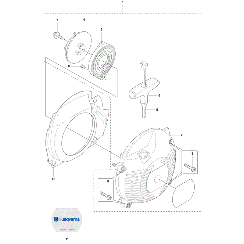 Husqvarna  555FX (2011) Parts Diagram, Page 13