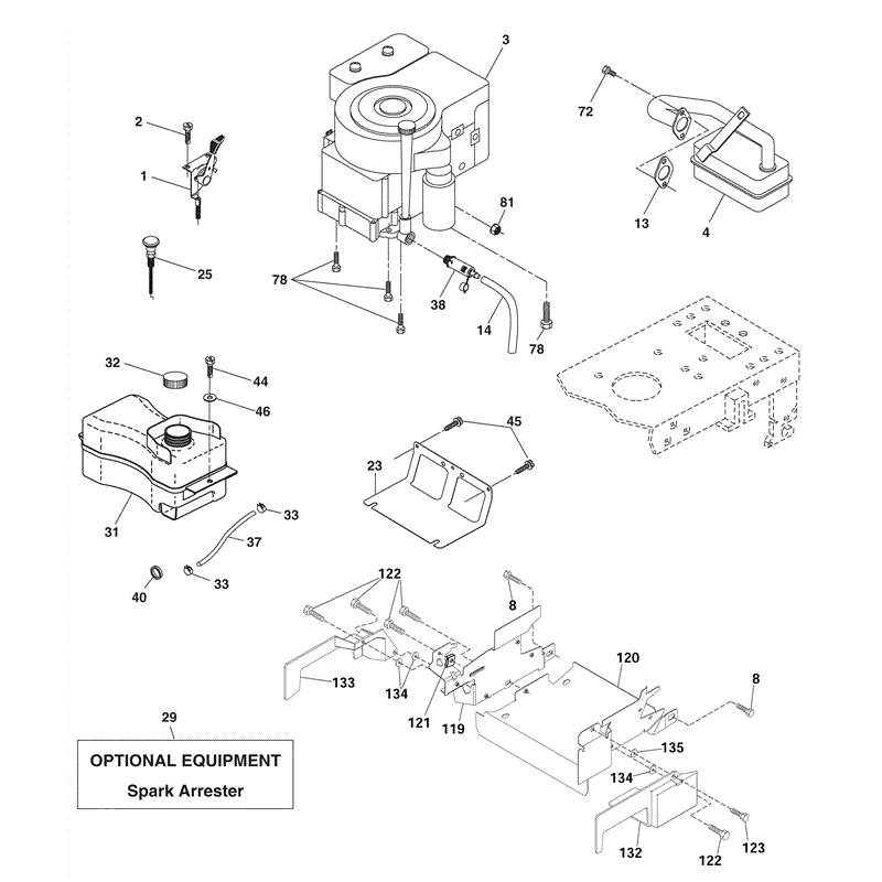McCulloch M155-107HRB (96061010004 - (2010)) Parts Diagram, Page 7