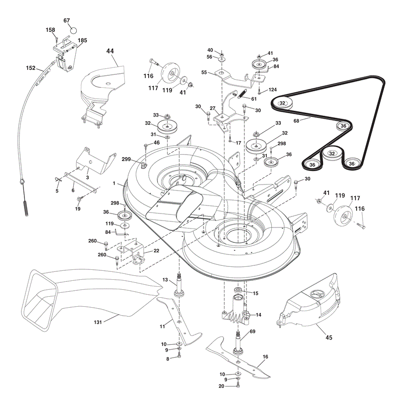 McCulloch M125-97RB (96061031300 - (2011)) Parts Diagram, Page 10