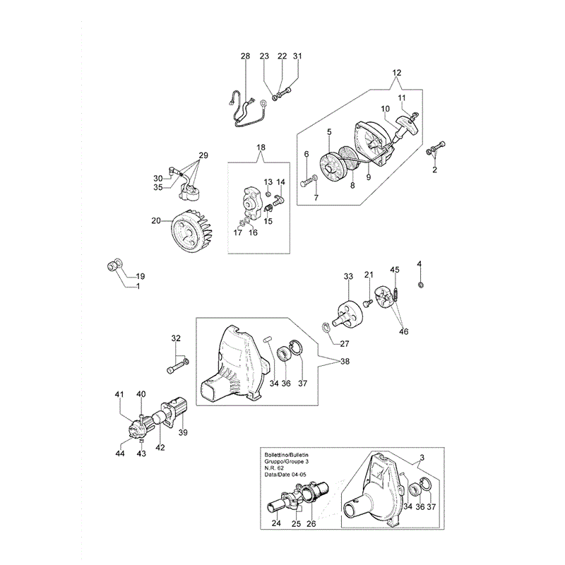 Efco 8460 (2009) Parts Diagram, Page 2