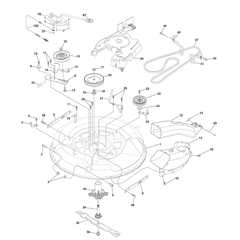 McCulloch M115-77RB (96051001101 - (2010)) Parts Diagram, Page 8