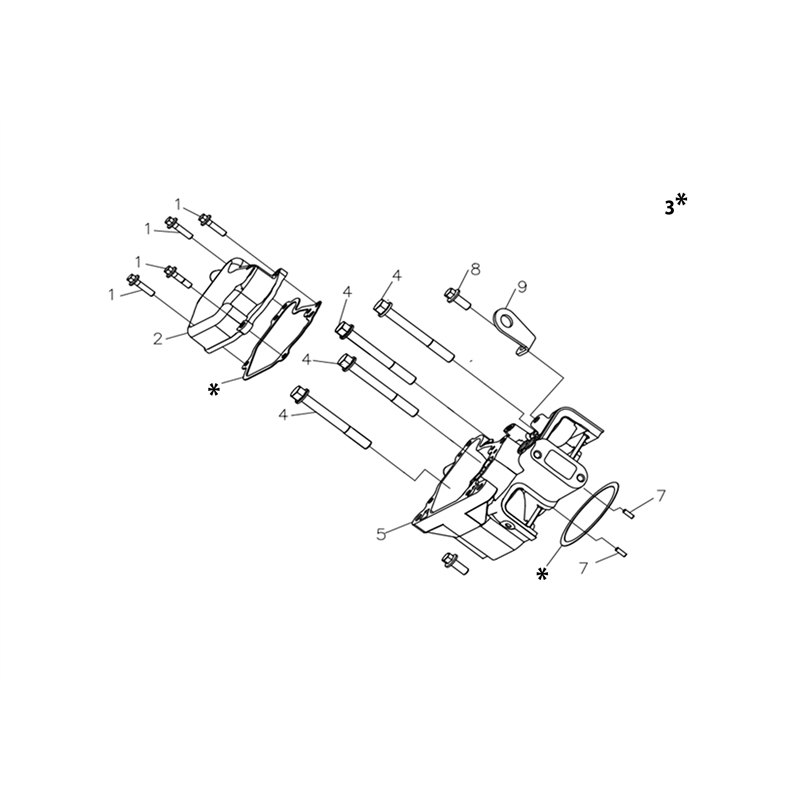 Bertolini 215 (2019) (K7000 HD) (215 (2019) (K7000 HD)) Parts Diagram, Cylinder head