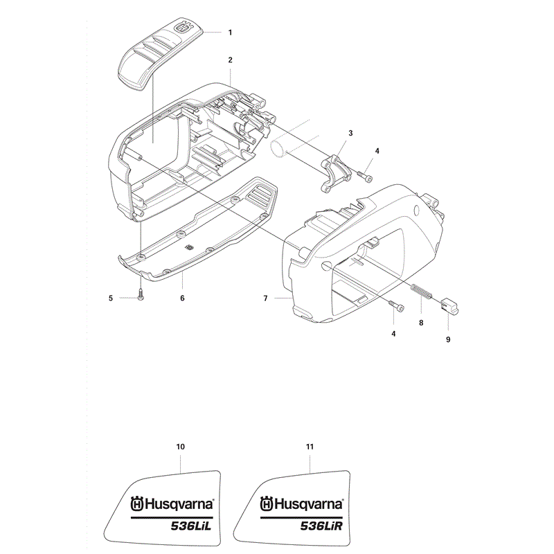 Husqvarna  536LIL (2012) Parts Diagram, Page 5