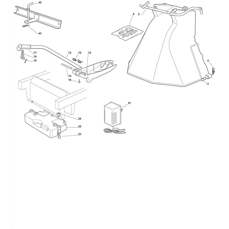 Castel / Twincut / Lawnking XG170HD (2012) Parts Diagram, Optionals on Request