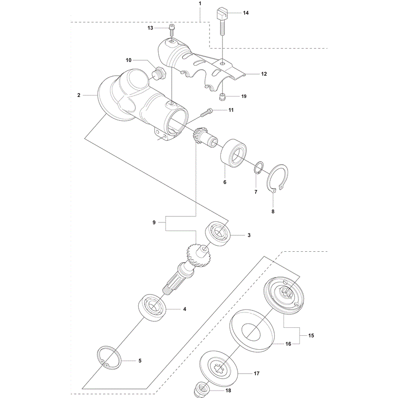 Husqvarna  355RX (2011) Parts Diagram, Page 1