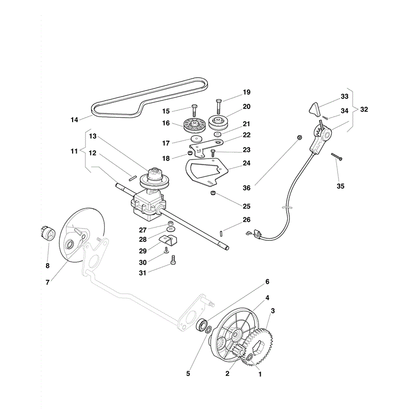 Mountfield MULTICLIP-INOX-504-PD (2010) Parts Diagram, Page 7