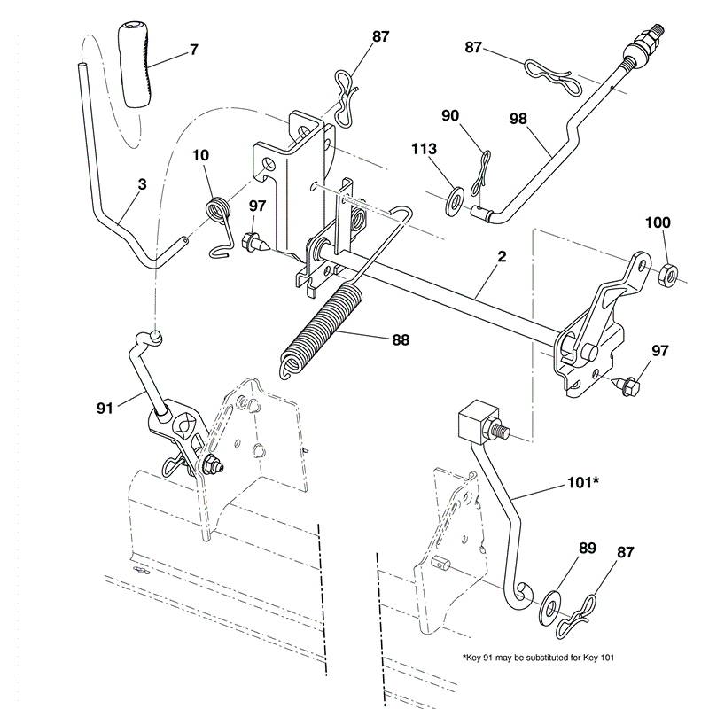 McCulloch M115-77HRB (96041012401-(2010)) Parts Diagram, Page 9