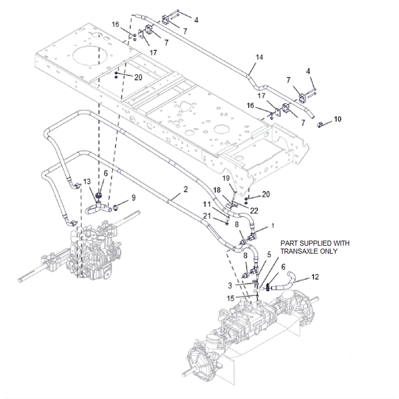 Westwood F Series 2016 Lawn Tractors (2016) Parts Diagram, HYDRALICS