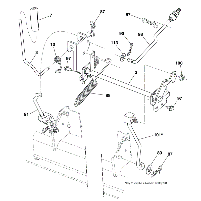 McCulloch M115-77RB (96041016500 - (2010)) Parts Diagram, Page 10