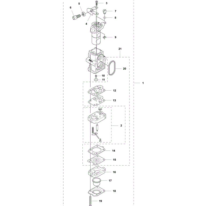 Husqvarna  580BTS (2011) Parts Diagram, Page 16